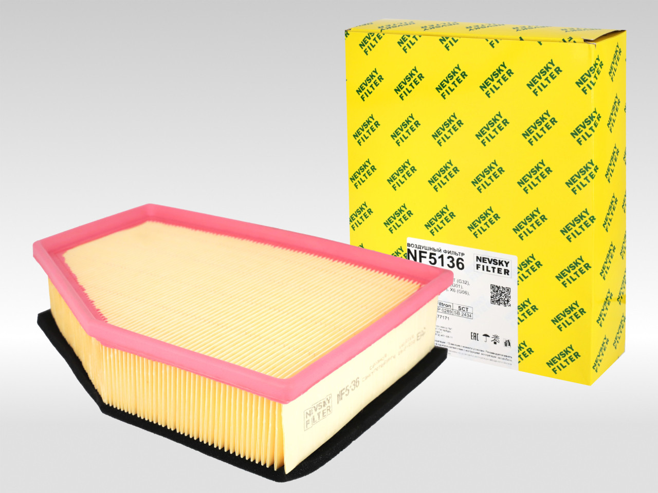 Воздушный фильтр фильтр NEVSKY FILTER NF5136